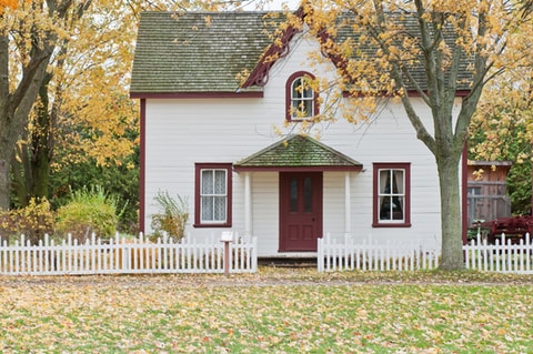 small two story house